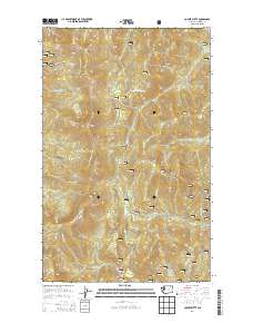 Copper Butte 2014 topographic map thumbnail
