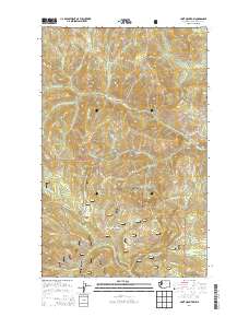 Coxit Mountain 2014 topographic map thumbnail