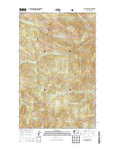 Duncan Ridge 2014 topographic map thumbnail