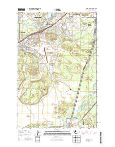 Fort Lewis 2014 topographic map thumbnail