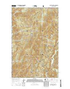 Gillette Mountain 2014 topographic map thumbnail