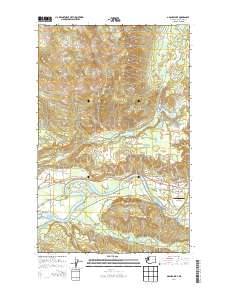 Grandy Lake 2014 topographic map thumbnail