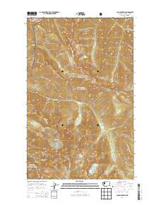 Jack Mountain 2014 topographic map thumbnail