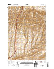 Johnson Butte 2013 topographic map thumbnail