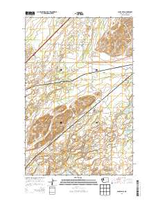 Lance Hills 2014 topographic map thumbnail