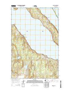 Langley 2014 topographic map thumbnail