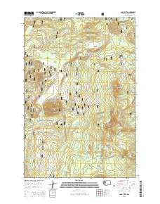 Lone Butte 2014 topographic map thumbnail