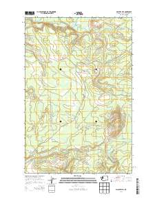 Macafee Hill 2014 topographic map thumbnail