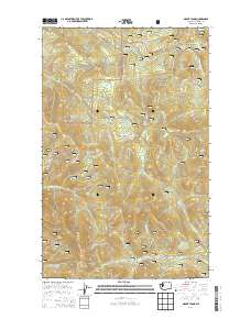 Mount Leona 2014 topographic map thumbnail