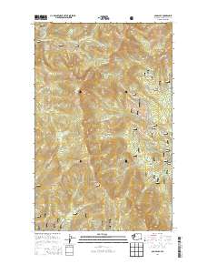 Old Baldy 2014 topographic map thumbnail