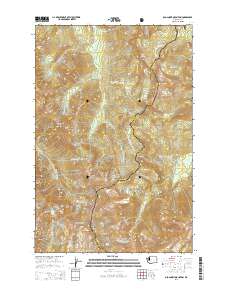 Old Snowy Mountain 2014 topographic map thumbnail