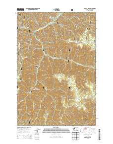 Panjab Creek 2013 topographic map thumbnail