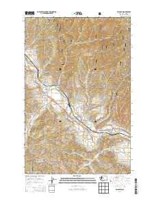 Peshastin 2014 topographic map thumbnail