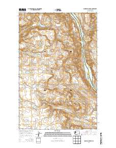 Sanderson Creek 2014 topographic map thumbnail