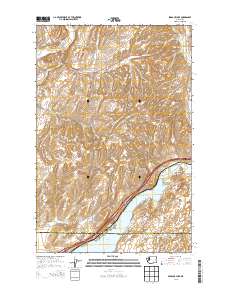 Sprague Lake 2013 topographic map thumbnail