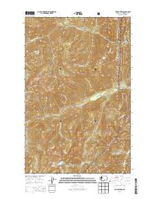 The Brothers 2014 topographic map thumbnail