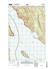 Tulalip 2014 topographic map thumbnail