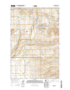 Warden 2014 topographic map thumbnail