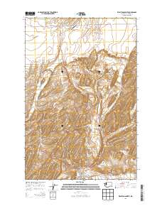 Washtucna North 2013 topographic map thumbnail