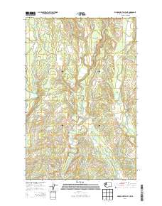 Wynoochee Valley NE 2014 topographic map thumbnail