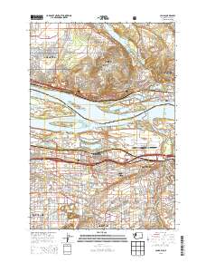 Camas 2013 topographic map thumbnail