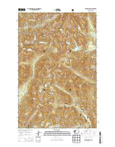 Chikamin Peak 2014 topographic map thumbnail