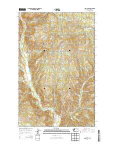 Cody Butte 2014 topographic map thumbnail