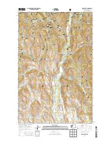 Lewis Butte 2014 topographic map thumbnail