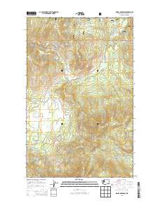 Moses Meadows 2014 topographic map thumbnail