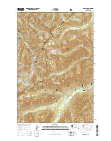 Norse Peak 2014 topographic map thumbnail