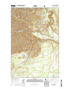 Vance Creek 2014 topographic map thumbnail