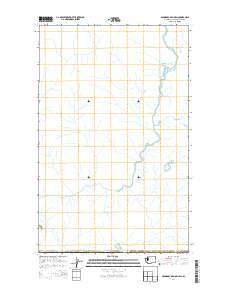 Boundary Dam OE N 2014 topographic map thumbnail
