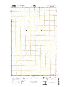 Vulcan Mountain OE N 2014 topographic map thumbnail