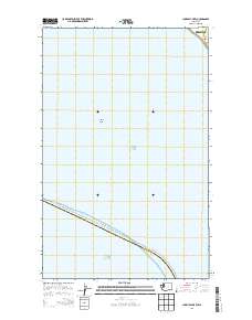 Lummi Bay OE W 2014 topographic map thumbnail