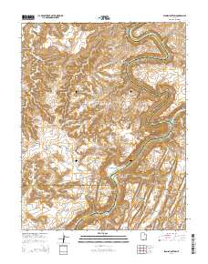 Spanish Bottom 2014 topographic map thumbnail