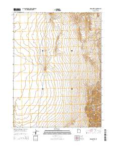 Aragonite SE 2014 topographic map thumbnail