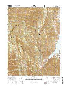 Aspen Grove 2014 topographic map thumbnail