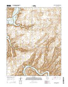 Alcove Canyon 2014 topographic map thumbnail