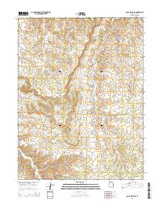 Archy Bench SE 2014 topographic map thumbnail