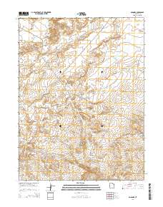 Bonanza 2014 topographic map thumbnail