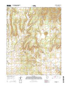 Bald Knoll 2014 topographic map thumbnail