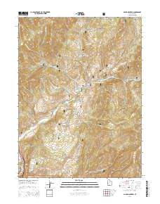 Billies Mountain 2014 topographic map thumbnail