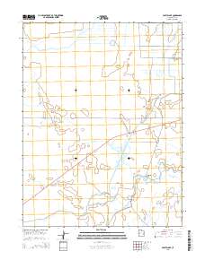 Crafts Lake 2014 topographic map thumbnail