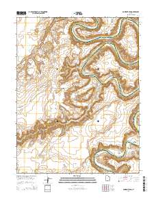 Bowknot Bend 2014 topographic map thumbnail