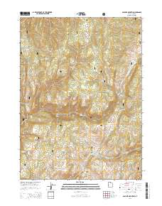 Boulder Mountain 2014 topographic map thumbnail