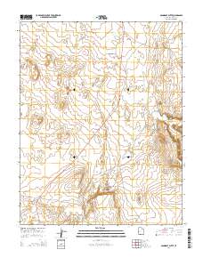 Boundary Butte 2014 topographic map thumbnail