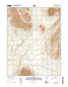 Antelope Spring 2014 topographic map thumbnail