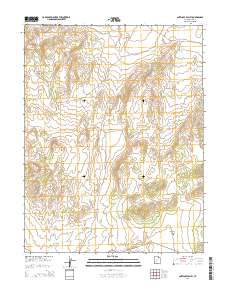 Antelope Valley 2014 topographic map thumbnail