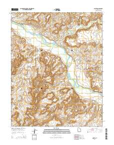 Aneth 2014 topographic map thumbnail