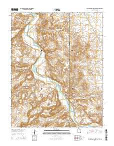 Yellow Rock Point East 2014 topographic map thumbnail